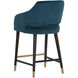 Adelaide 38.25 inch Timeless Teal Counter Stool